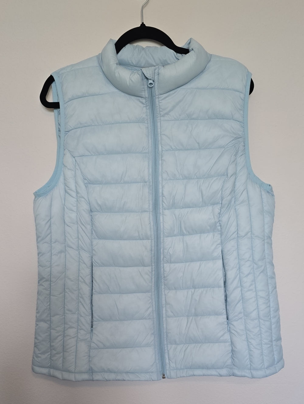NWT Reel Legends Light Blue Quilted Packable Vest